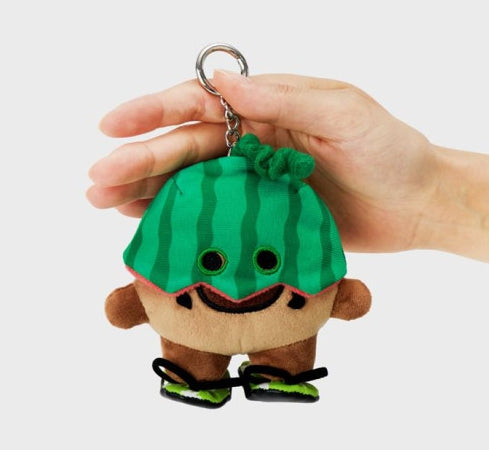 BT21 Official Summer Rain Watermelon Themed Keyring
