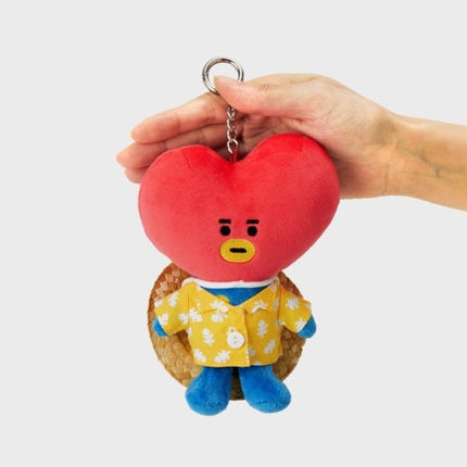 BT21 Official Summer Rain Watermelon Themed Keyring