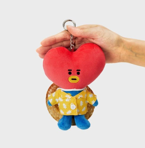 BT21 Official Summer Rain Watermelon Themed Keyring