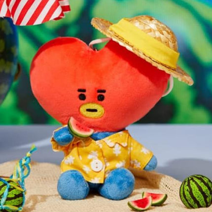 BT21 Official Summer Rain Watermelon Themed Keyring